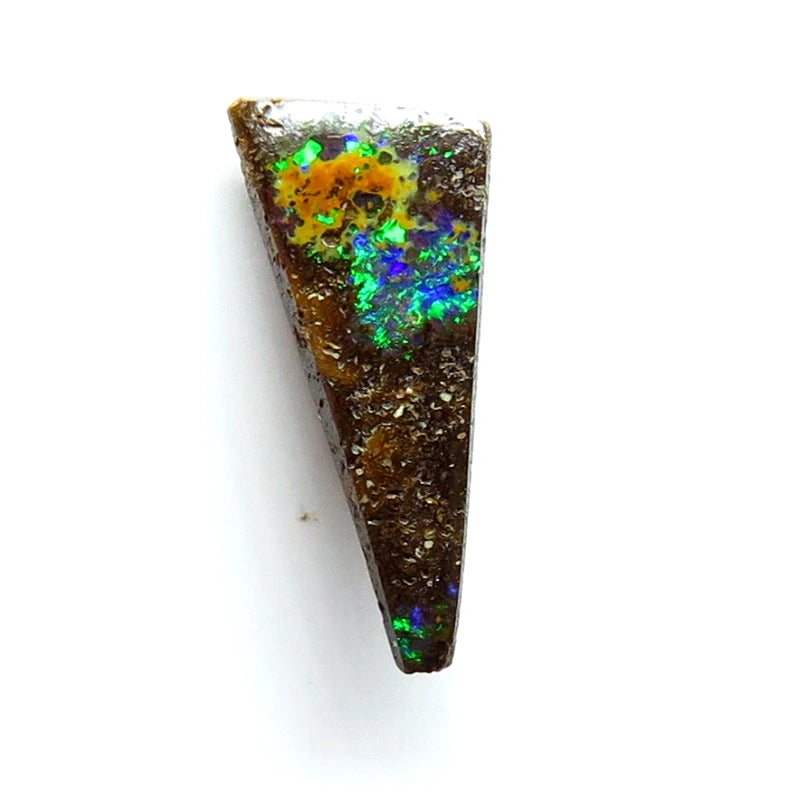 Queensland Boulder opal Polished Gemstone 1cts From Winton 12x5x2mm BFC40