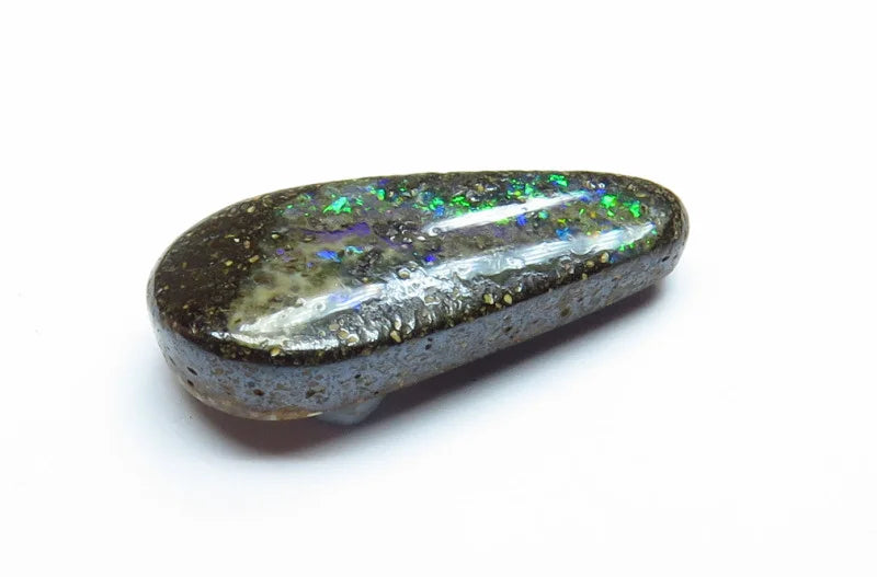Australian Queensland Boulder opal Polished Gemstone 2.3cts From Winton 14x6x3mm BFC10