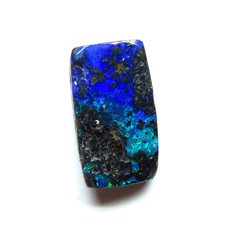 Queensland Boulder opal Polished Gemstone 1.9cts From Winton 12x7x2mm BFC48