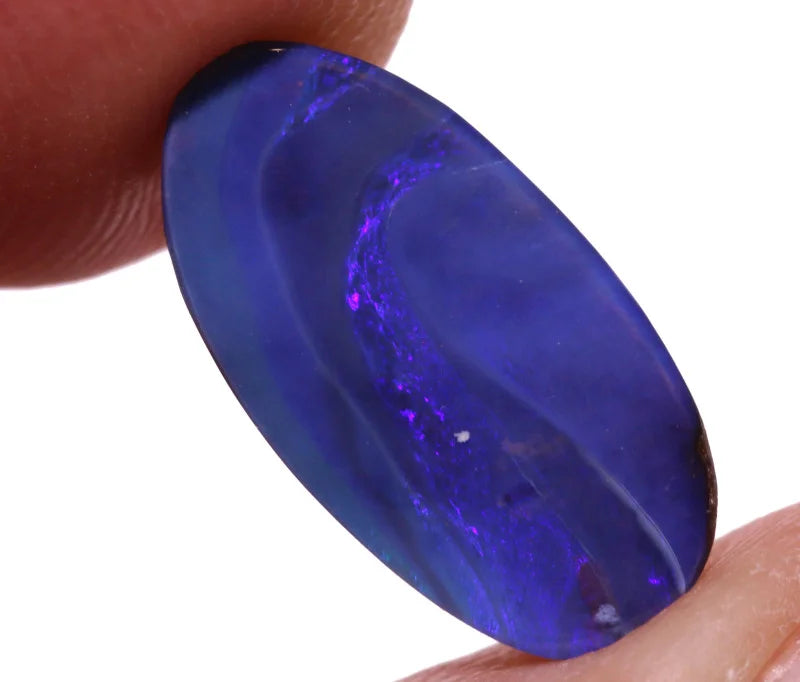 Australian Queensland Boulder opal Polished Gemstone 3.9cts From Winton 14.7x7.5x3.5mm BFC21