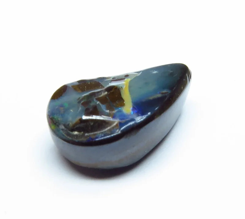 Australian Queensland Boulder opal Polished Gemstone 4.4cts From Winton 13x8x4mm BFC11
