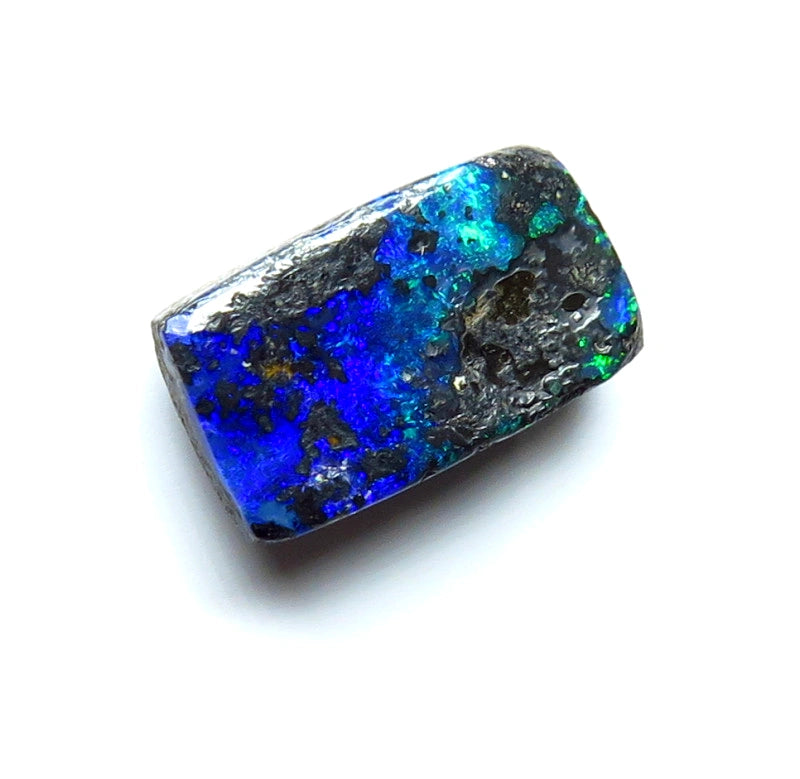 Queensland Boulder opal Polished Gemstone 1.9cts From Winton 12x7x2mm BFC48