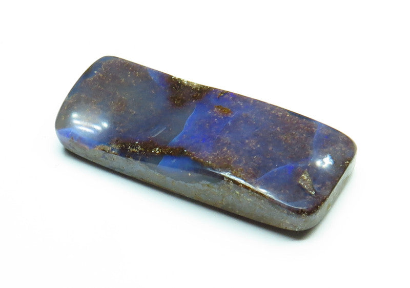 Australian Queensland Boulder opal Polished Gemstone 7.62cts From Winton with bits of colour 22x9x4mm BFO20