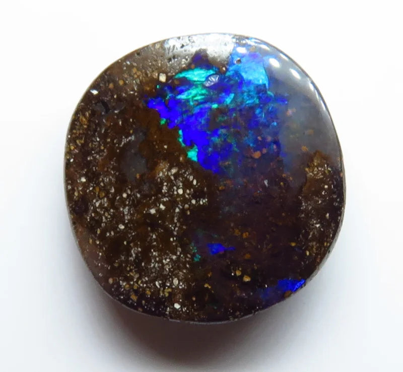 Australian Queensland Boulder opal Polished Gemstone 3.95cts From Winton 12x12x3mm BFC02