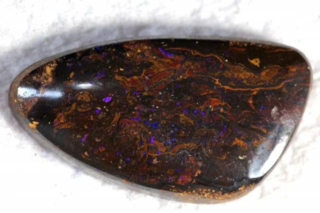 Australian Queensland  Boulder Matrix opal Polished Gemstone 36cts From Yowah 32x18x7mm  BFC51