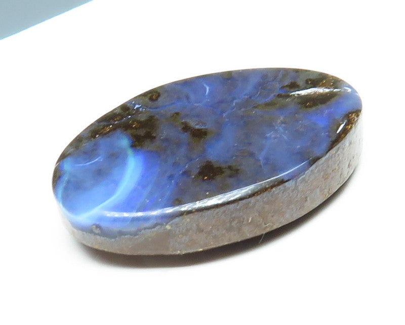 Australian Queensland Boulder opal Polished Gemstone 10.95cts From Winton with bits of colour 20x14x4mm BFO08