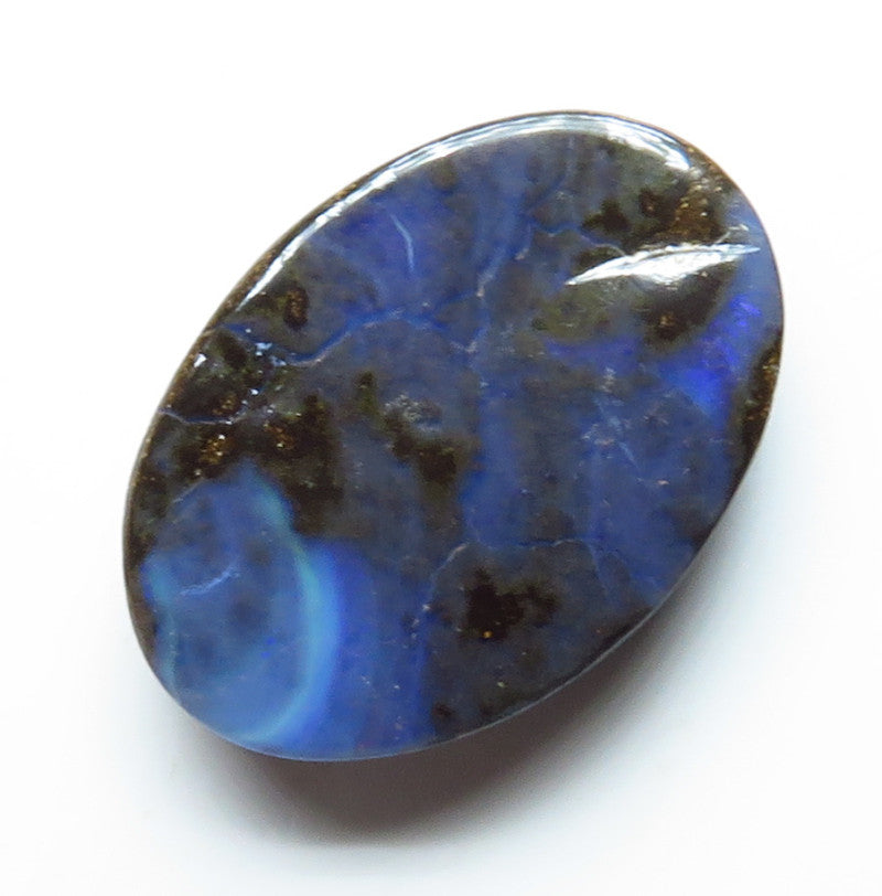 Australian Queensland Boulder opal Polished Gemstone 10.95cts From Winton with bits of colour 20x14x4mm BFO08