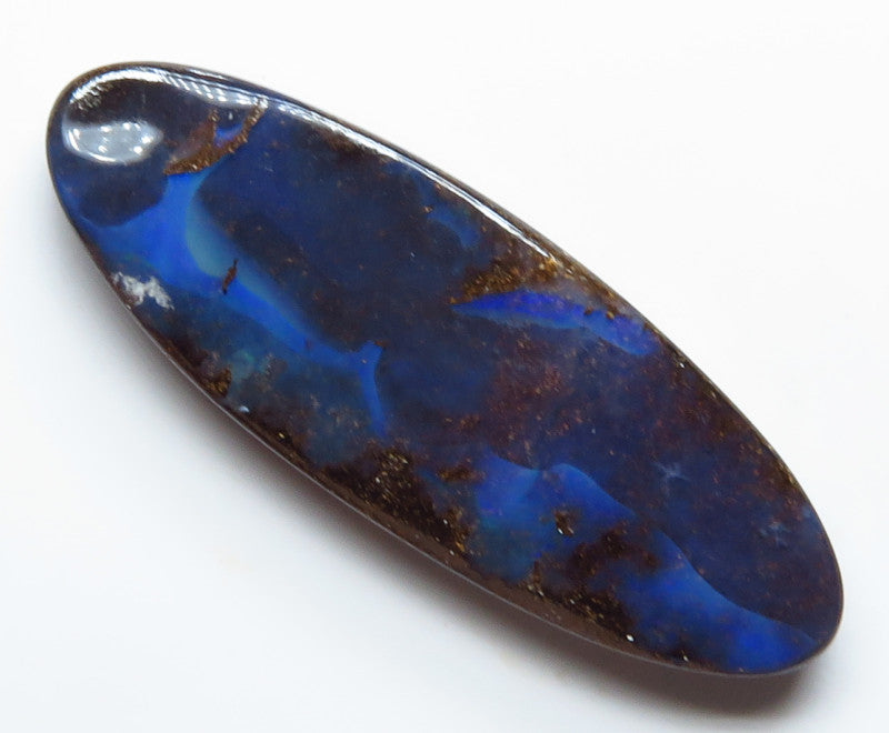 Australian Queensland Boulder opal Polished Gemstone 13.05cts From Winton with bits of colour 31x11x4mm BFO04